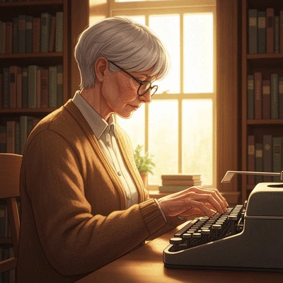 Person using a laptop to compose a personalized email, with a focus on a clear, professional interface.